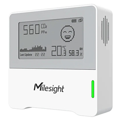 LoRaWAN(長距離・広範囲無線) CO2/温度/湿度モニタリングデバイス AM103