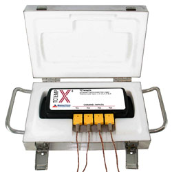 温度データロガー ThermoVaultX-4 (超高温、耐熱、ISO/IEC 17025校正